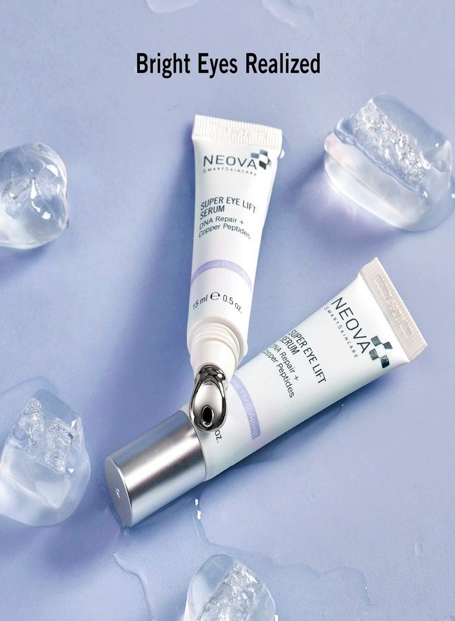 NEOVA SmartSkincare Super Eye Lift Serum with brightening and hydrating actives smooths to a perfect finish for on-the-spot visual improvement. - Image 2